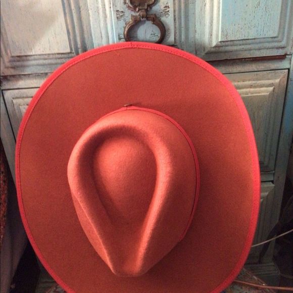 WYETH Rare vintage wool rust rancher hat - Picture 4 of 8